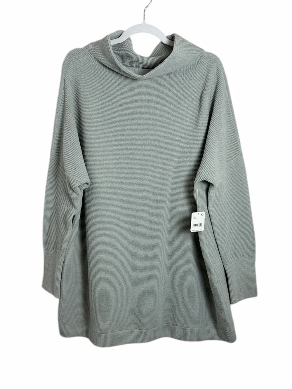 NWT Free People Ottoman Slouchy Tunic Sweater Oxide Size Large Oversized